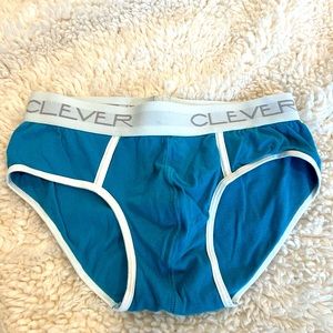 CLEVER Men’s briefs, blue size Small